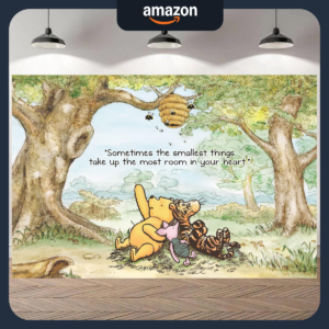 Winnie Quotes Backdrop The Pooh Banner 57x37 Inch_main image.png Winnie Quotes Backdrop The Pooh Banner 57x37 Inch