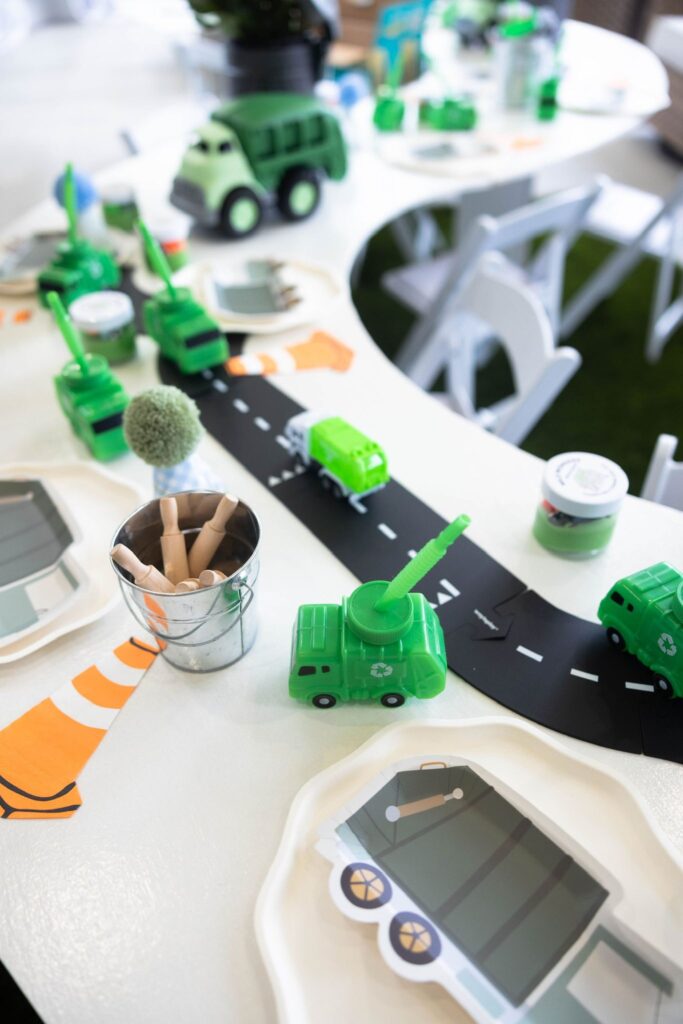 Trash Truck Two Stinkin’ Cute 2nd Birthday Party Ideas