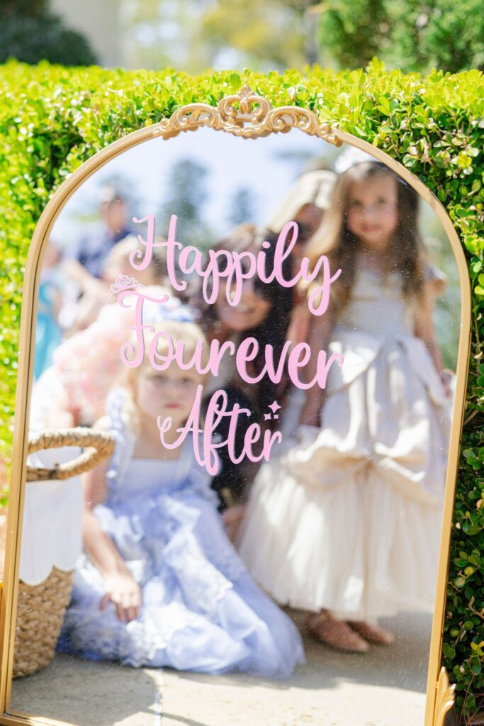 Princess 4th Birthday Party Ideas for Girls