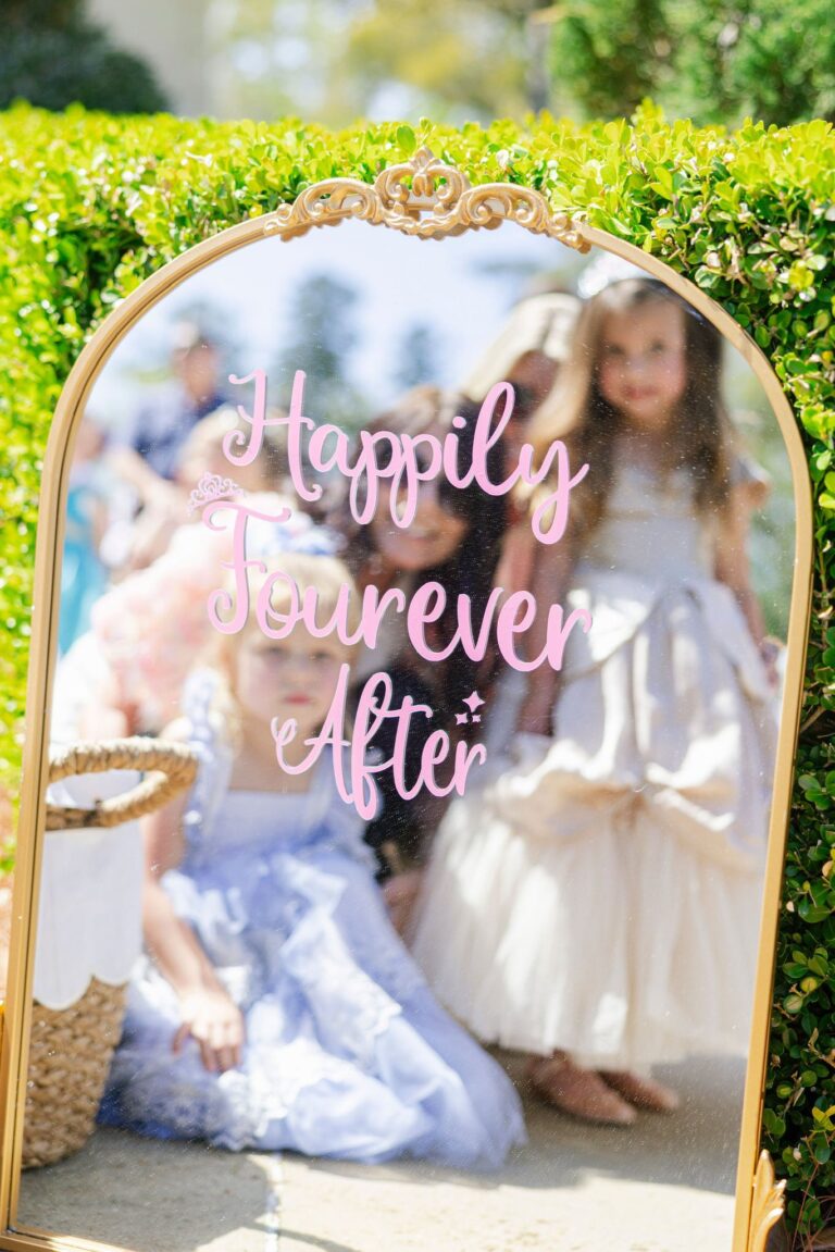 Princess 4th Birthday Party Ideas for Girls