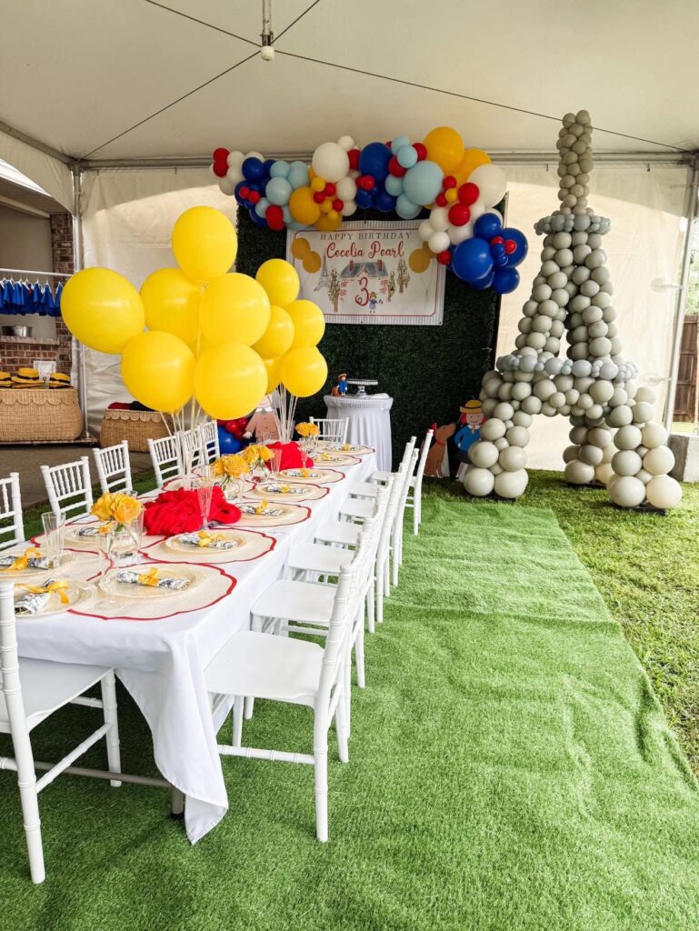 Madeline 3rd Birthday Party Ideas ❤️🥖🇫🇷