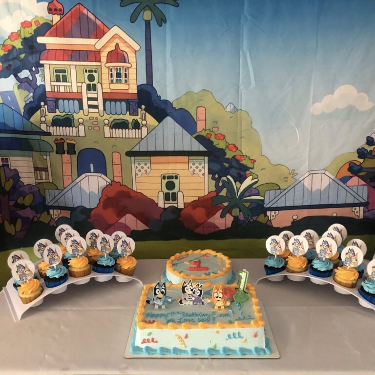 Bluey Themed 1st Birthday Party Ideas