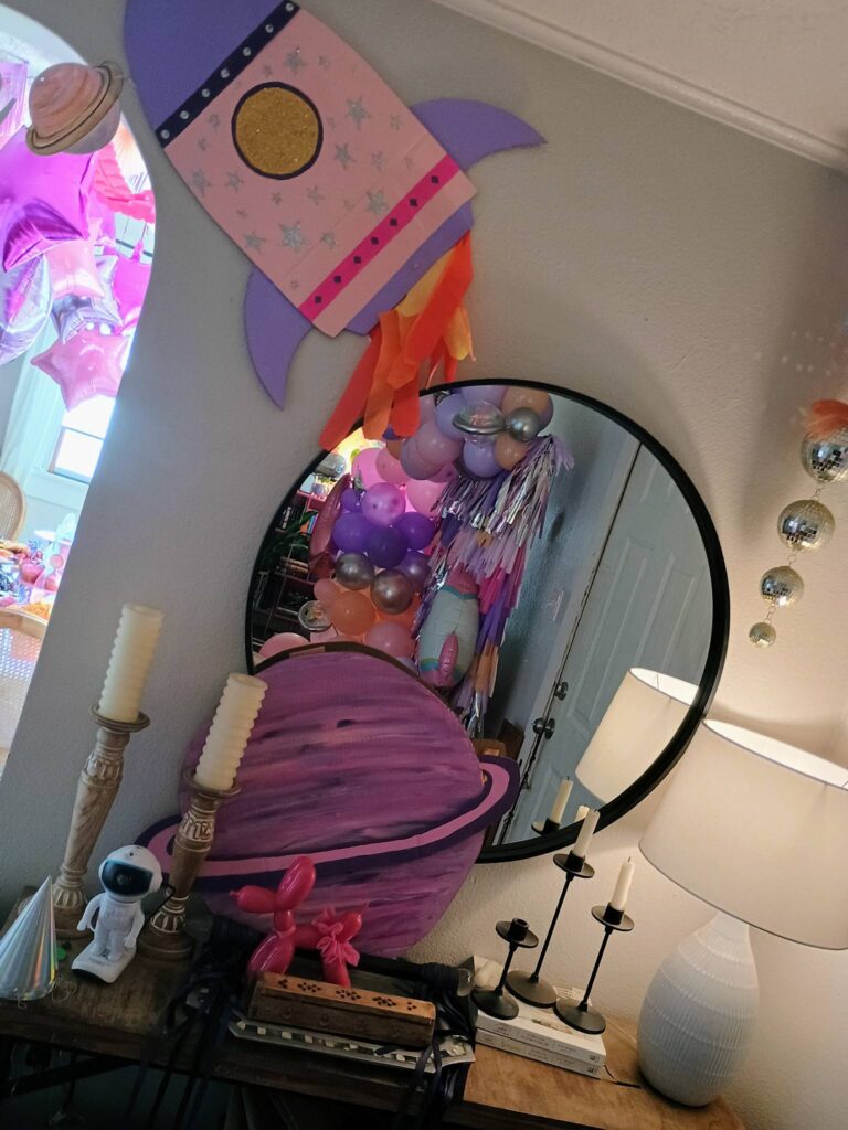 Two the Moon 2nd Birthday Party Ideas for Girls