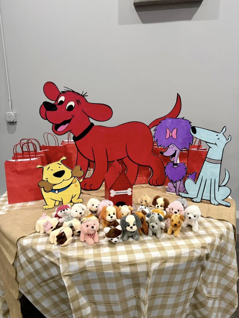 Clifford the big red dog birthday party ideas