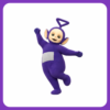 Teletubbies Tinky Winky Character Cutout Digital PNG_mian image.png Teletubbies Tinky Winky Character Cutout Digital PNG