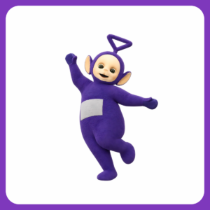 Teletubbies Tinky Winky Character Cutout Digital PNG_mian image.png Teletubbies Tinky Winky Character Cutout Digital PNG