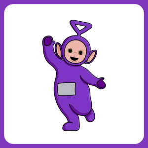 Teletubbies Tinky Winky Standee_main image.png Teletubbies Tinky Winky Standee Printable Standee File