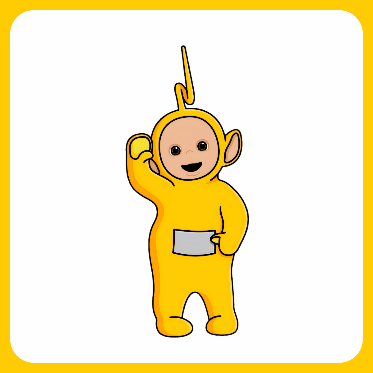 Teletubbies Laa-Laa Standee_main image.png Teletubbies Laa-Laa Standee Printable Standee File