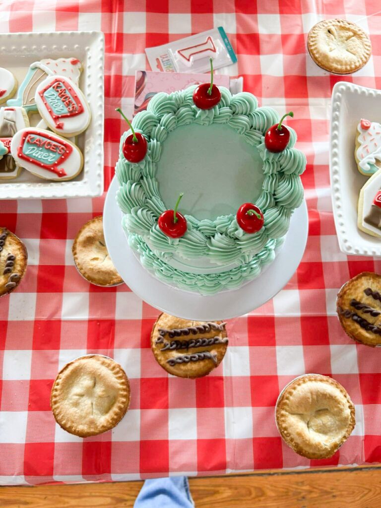 Retro 50s Diner Themed 1st Birthday