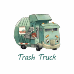 View Trash Truck Party Ideas