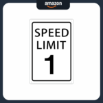 Speed Limit 1 Mph Notice Warning Aluminum Metal Sign prime 12x16inches