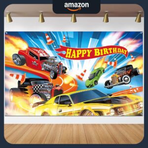 Hot-Car-Birthday-Party-Decorations-Hot-Race-Car-Birthday-Party-Backdrop_main-image.jpg Hot Car Birthday Party Decorations Hot Race Car Birthday Party Backdrop