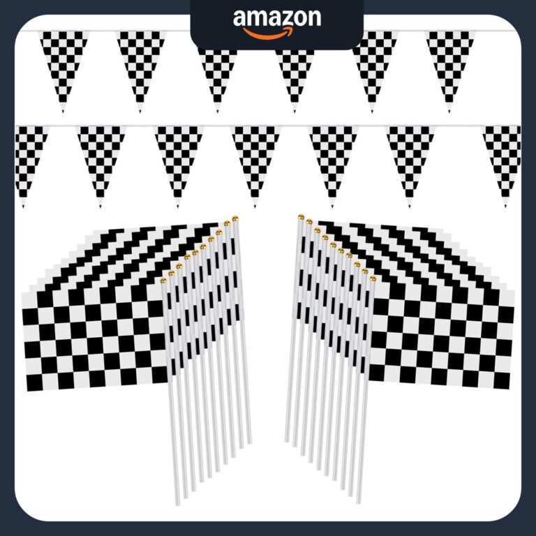 Checkered-Black-White-Pennant-Banner-Racing-Flags_main-image.jpg Checkered Black & White Pennant Banner Racing Flags
