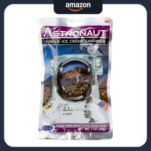 Astronaut-Foods-Freeze-Dried-Ice-Cream-Sandwich_main-image-1.jpg Astronaut Foods Freeze-Dried Ice Cream Sandwich, NASA Space Dessert, Vanilla, 1 Count