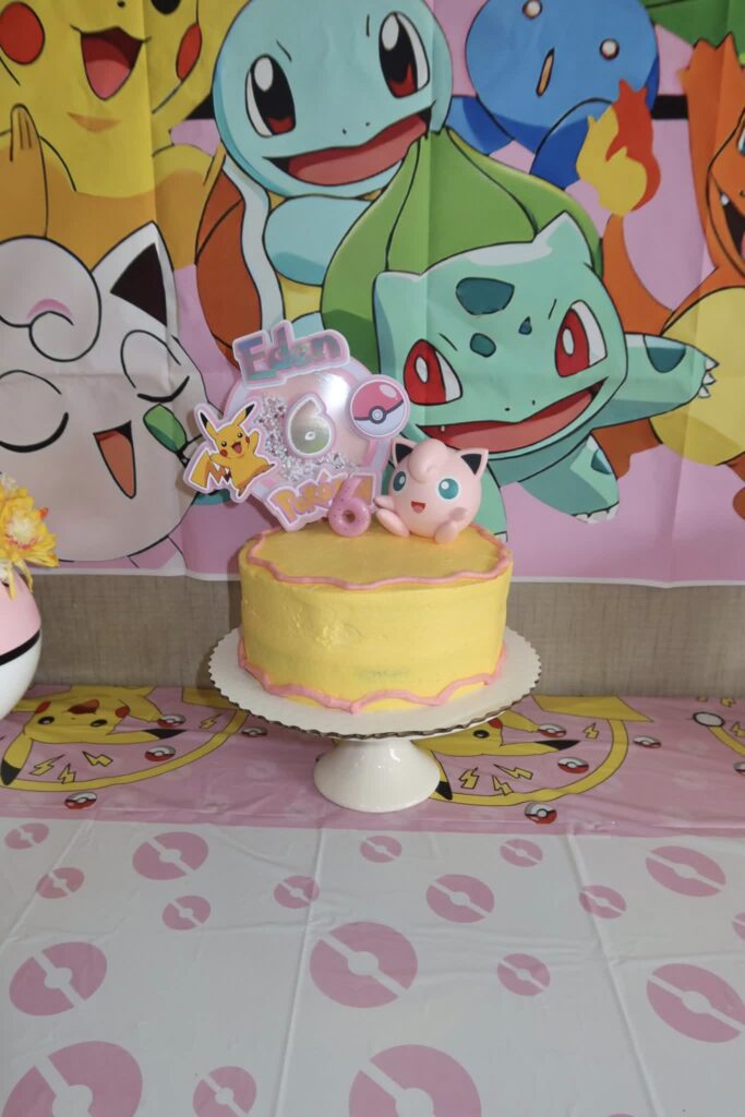 Girly Pokémon Birthday Party Ideas
