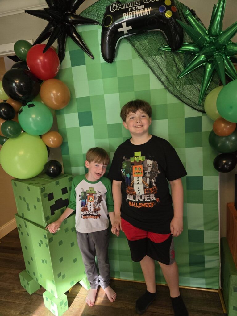 Minecraft halloween party ideas