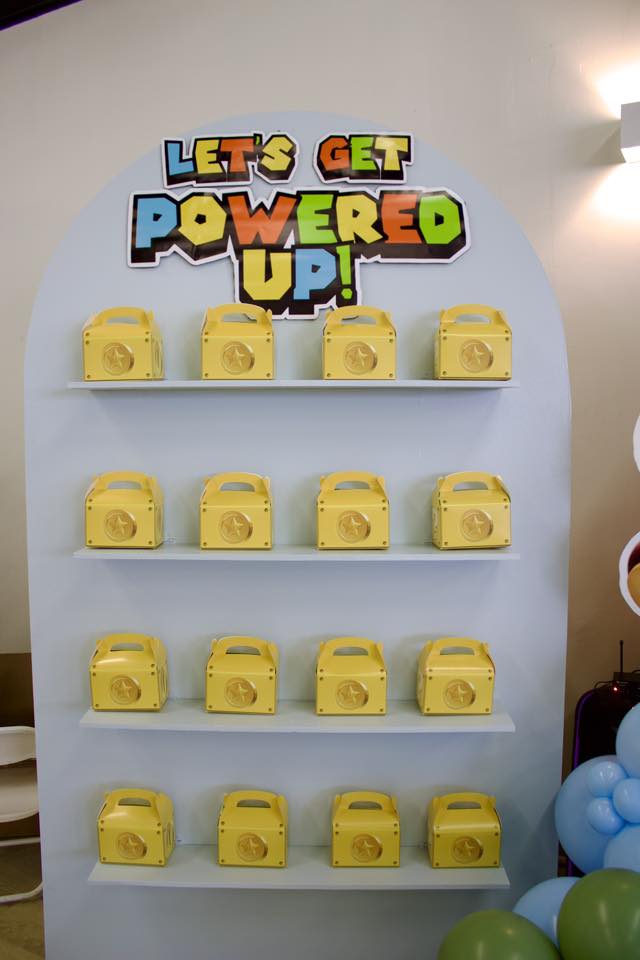 Super Mario theme for the first birthday
