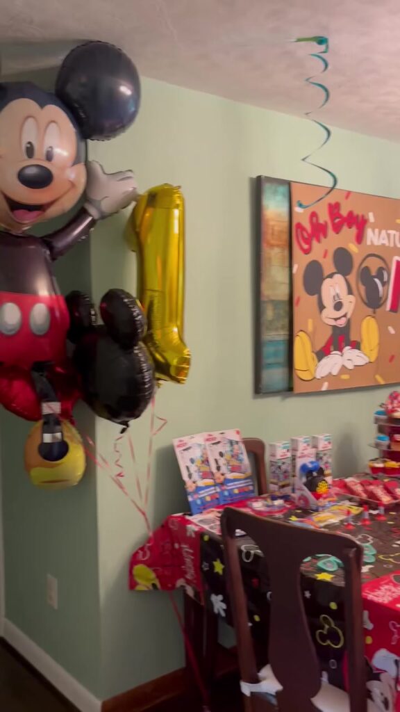 Mickey Mouse X Halloween 1st birthday