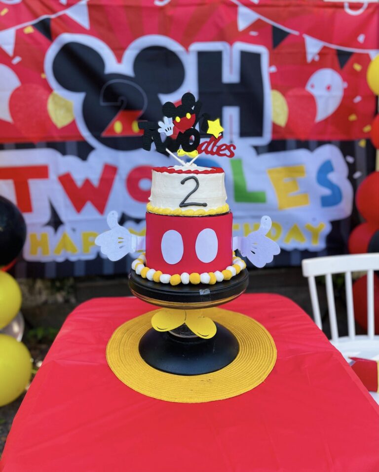 Mickey Mouse For 2nd Birthday