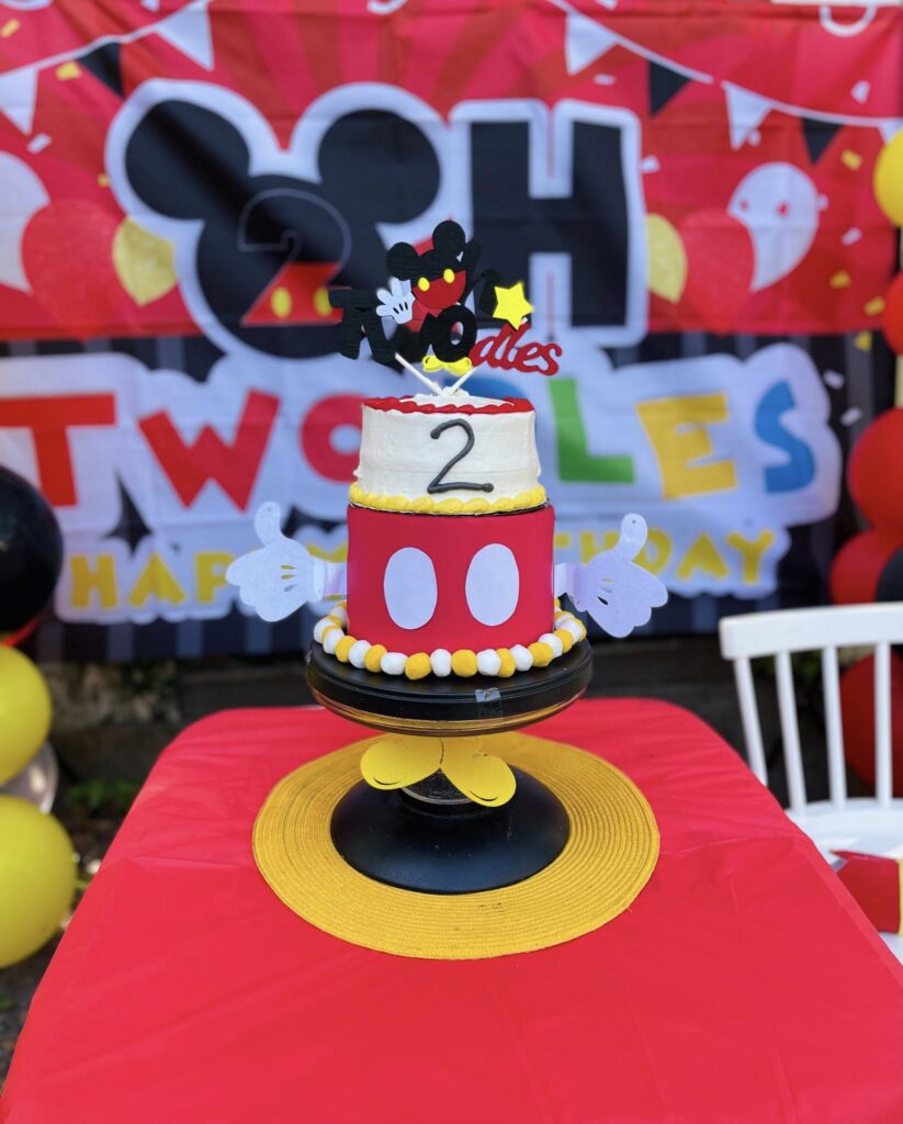 Mickey Mouse For 2nd Birthday