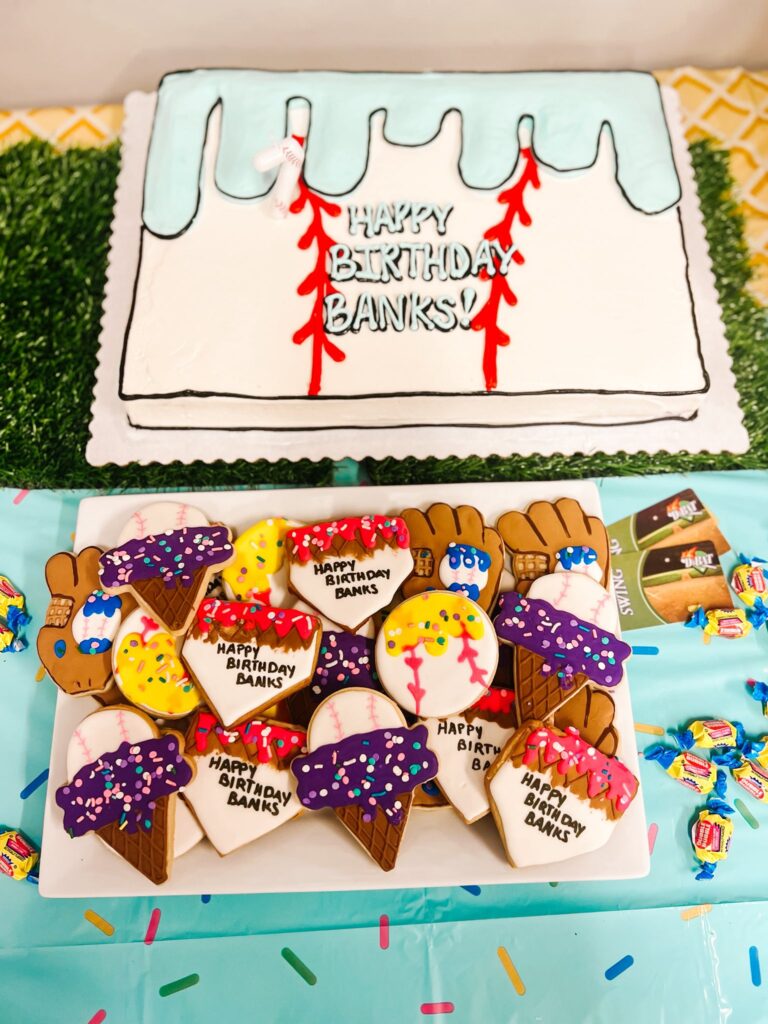 Baseball Drip Birthday Party