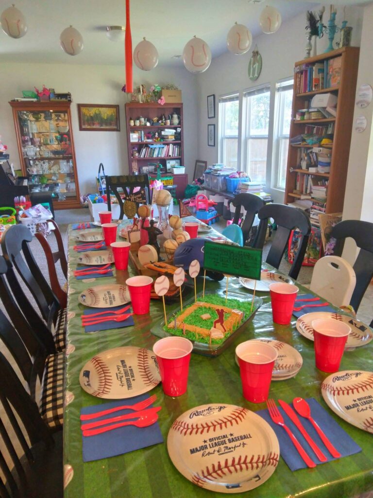 Home Run Party for My Grandson