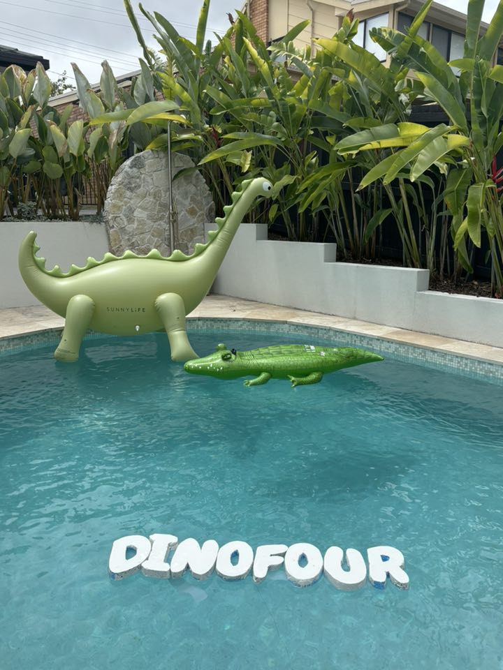 Dino-Four 4th Birthday Party for a Boy