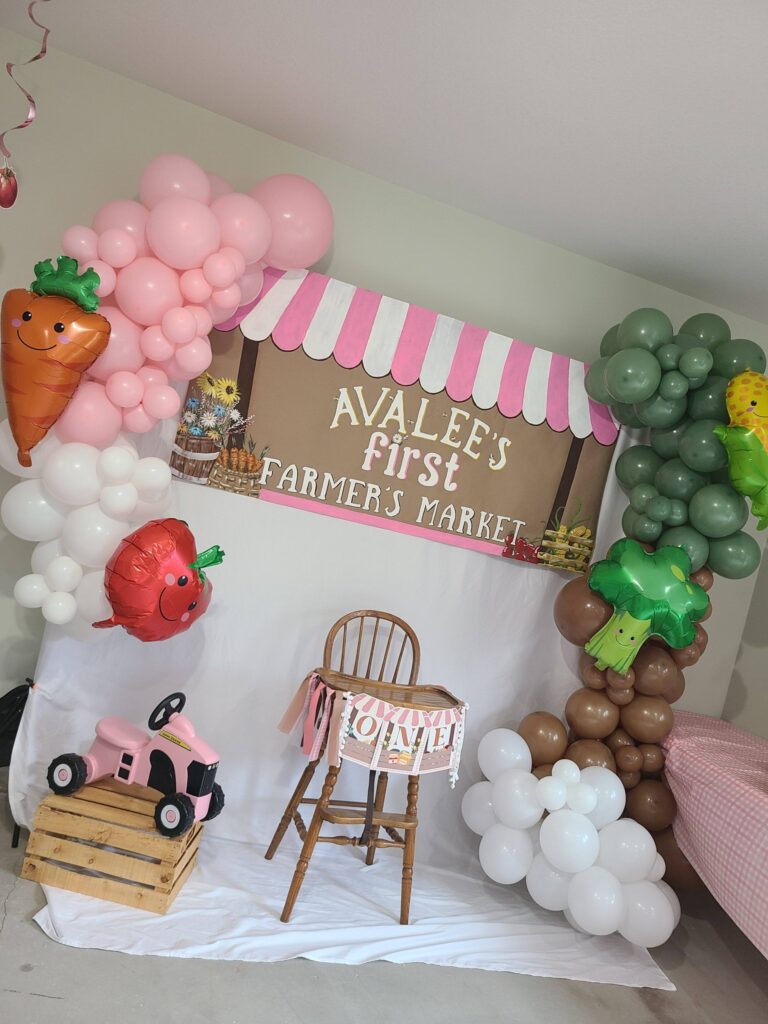 First Farmer’s Market Birthday Party