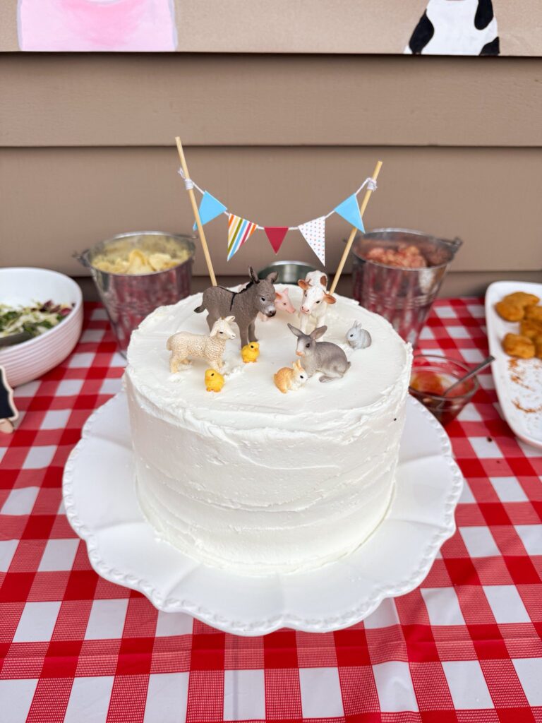 Farmyard Themed Birthday Party for a Girl