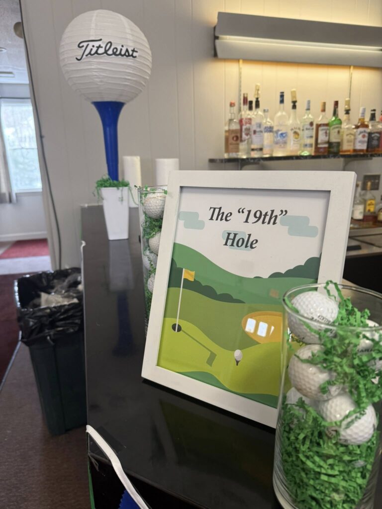 Hole in One Golf First Birthday Party