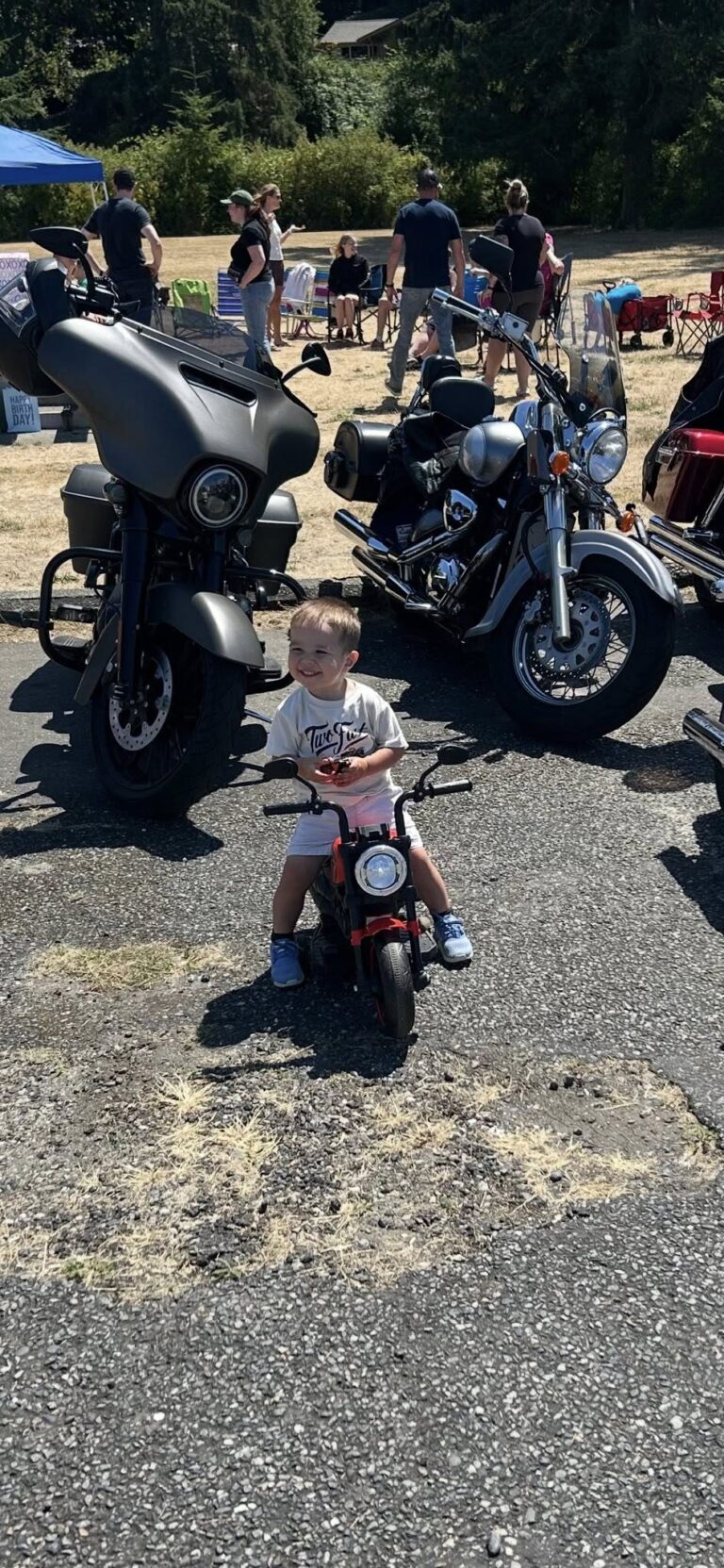 Motorcycle Themed 2nd Birthday Party