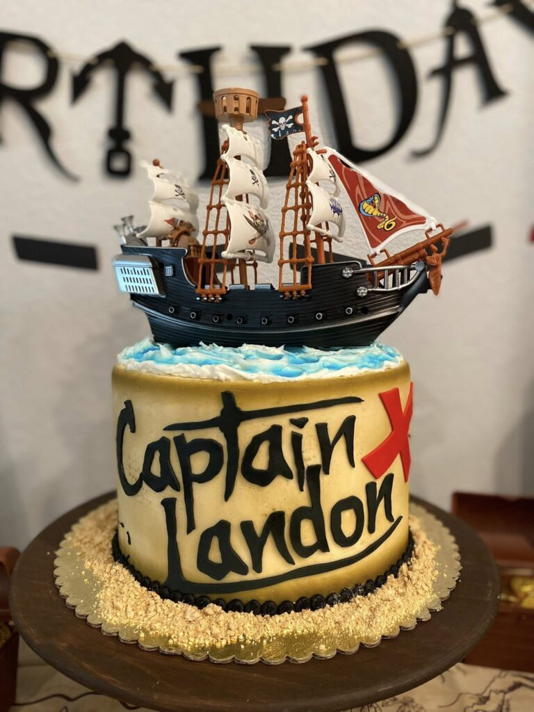 Arghhh I Now Be 4 Pirate Birthday Party