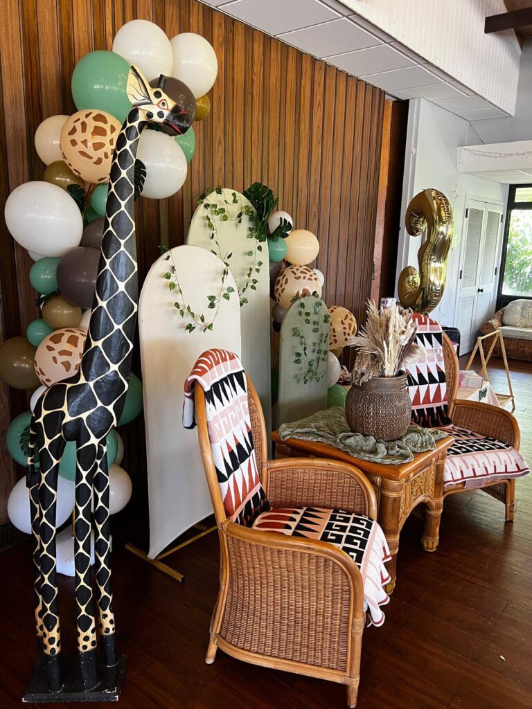 DIY Safari Baby Shower and 3rd Birthday Party