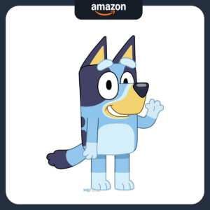 B0D54PHZXF.jpg Bluey Cardboard Cut Out for Kids Birthday Party Decorations