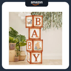 B0CYRMGT2M.jpg Classic Winnie the Pooh Baby Shower Decoration Set