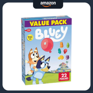 B0BZTM3LWD.jpg Bluey Fruit Flavored Snacks, 22-Count Gluten-Free Party Pack
