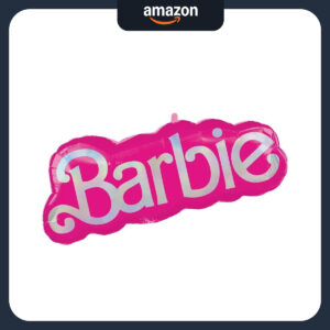 B0CDKCM4XP.jpg Anagram 32-inch Hot Pink Barbie Foil Balloon for Party Decor