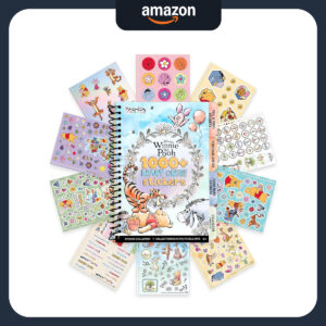 B0GPPYLRDD.jpg Fashion Angels Winnie the Pooh Sticker Book for Kids Ages 6+