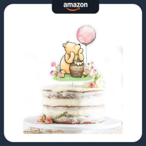 B0BRYXG5XL.jpg Winnie the Pooh Cake Topper for Baby Shower & Birthday Parties