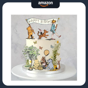 B0FMJLRF1S.jpg Winnie the Pooh Cake Topper for Birthday Party Decorations