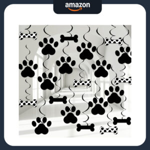 B0CBJHY84P.jpg Clifford the Big Red Dog Party Decorations: Backdrop & Balloons