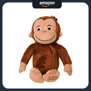 B0C9NPSBY9.jpg Curious George 8-Inch Plush Toy for Kids Party Table Decor