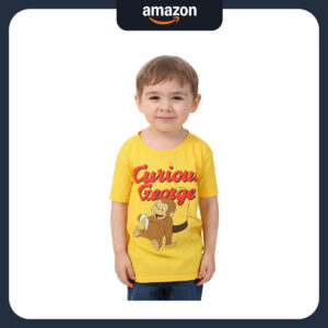 B01ASS7BVY.jpg Curious George Boys' Short Sleeve T-Shirt for Birthday Parties