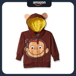 B017JJ0HHK.jpg Curious George Boys' Character Hoodie for Themed Parties