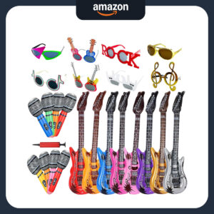 B0CFPY77MH.jpg Rock Star Party Costume Accessory Set for Music Themed Events