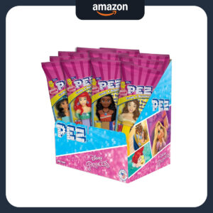 B000VK3QPK.jpg PEZ Disney Princess Candy Dispensers, 12-Pack Party Favors