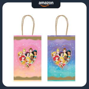 B07SPHLVYJ.jpg Disney Princess Kraft Party Favor Bags - 8-Pack Gift Bags