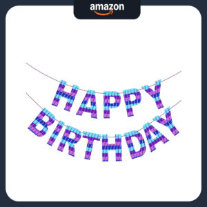 B0F43S94FV.jpg VitalCozy Video Game Birthday Banner for Fortnite Party Decor