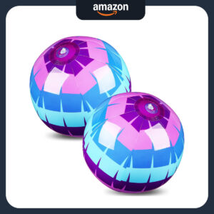 B0G3Q4YVN9.jpg Hollowfly 2-Pack Video Game Themed Inflatable Beach Balls