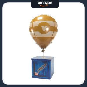 B07WYR88HV.jpg Fortnite Loot Drop Box with Yellow Balloon for Party Decor